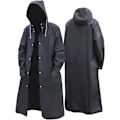 Miniatyrbillede 1 af 4: Regn Poncho Neutral Regnfrakker Bær En Over-The-Top Bred Br