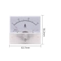 Miniatyrbillede 2 af 3: AC Pointer Amperemeter 85L1-A 30A