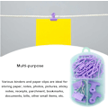 Miniatyrbillede 3 af 5: Papirclips og papirclips - 45 stk. papirclips papirclips - skrivebordsclips
