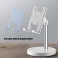 Miniatyrbilde 2 av 4: Telefonholder - Mobiltelefonholder i aluminiumlegering, skrivebordshøyde for iOS-nettbrett, sølv