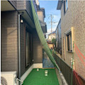 Miniatyrbilde 2 av 4: Grønn skyggenett, rektangulær skyggeklut solskjerming skyggeklut, for uteplass drivhus gård (3mx3m/9.8ftx9.8ft)