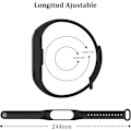 Miniatyrbillede 4 af 5: 3 stk. Rem til håndled kompatibel med Xiaomi Mi Band 4/3, udskiftning af håndled
