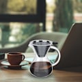 Miniatyrbillede 5 af 5: Håndbrygget Kaffemager, Manuel Kaffefilter, Håndbrygget Kaffemager Kop 400ml, Håndbrygget Kaffemager, Borosilikatglaskande, Manuel Håndbrygget Kaffe