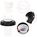 Miniatyrbilde 3 av 5: 1 IBC Tank Caps med vaskbart nylonfilter, IBC Cap Filter IBC Tank Accesso