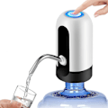 Miniatyrbillede 1 af 5: Opgraderet vandflaskepumpe, 5 gallon USB genopladelig automatisk drikkevand, universel 2-5 bærbar elektrisk dispenser til hjemmet og kontoret