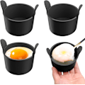 Miniatyrbild 5 av 5: Muffinfodral Äggform Kokt Äggkopp | Silikon Äggform för Airfryer, Kokt Äggform, Äggkokare Insats för Pocherade Ägg & Ägg Benedict för Baki