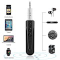 Miniatyrbillede 4 af 5: Bluetooth-modtager, Mini Bluetooth 3.5mm Aux-adapter håndfri bilsæt &