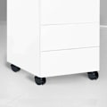 Miniatyrbilde 3 av 4: Sett med 4 møbelhjul 40 mm - Transporthjul med brems opptil 100 kg