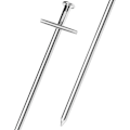 Miniatyrbilde 2 av 5: 10 stk. teltplugger i stål - Lange, robuste jordingsplugger for camping og utendørs - Ideelle for normal og hard grunn