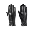 Miniatyrbilde 1 av 4: Skinnhansker Vinter Varme Sorte Hansker S 23*8.5CM