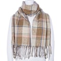 Miniatyrbild 2 av 5: Dam Scarf Fashion Lång Rutig Sjal Wraps Stor Rutnät Vinter Varma