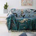 Miniatyrbillede 3 af 4: Sofaovertræk Dekorativt Stoleovertræk til Sofa, Seng (160x220 CM)