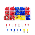Miniatyrbillede 4 af 5: Æske med 280 elektrikerterminaler, elektriske crimpterminaler, 280 stk. isolerede elektriske terminaler, crimp elektriske stik, terminaler og sæt, sortiment af runde stik, flade terminaler, hunstik
