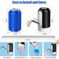 Miniatyrbilde 2 av 4: Vannflaskepumpe 5 gallon vanndispenser, bærbar elektrisk vannpumpe, USB-lading, automatisk drikkevannpumpe for camping