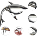 Miniatyrbild 2 av 5: Mira-Tech Shark Zinklegering Fjäder Capo för Akustisk och Elektrisk Gitarr med Bra Handkänsla (Silver)