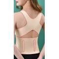 Miniatyrbillede 3 af 3: 4-i-1 Kvindernes Shapewear Hunchback Korrektion Korset Push Up Shaper Slank Talje & Mave