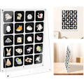 Miniatyrbillede 2 af 5: Brosche Display Case, Brosche Pin Display Organizer, Smykke Display Case med Klar Akryl Låg til Pins, Badges, Smykke Opbevaring og Display