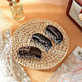 Pikkukuva 3 / 5: 3-pakkaus Bun Invisible Wig Clips, Hair Base Bump Bumpy Hair Pad Styling Inser