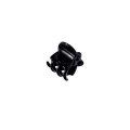 Miniatyrbilde 3 av 4: Mini hårklemmer i plast (24 stk., svart)