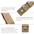 Miniatyrbillede 2 af 5: Taktisk Molle-pose Tourniquet Nylon Medicinsk Saks Molle-poseholder EDC Bæltepose Lommelygte Saks Holster