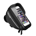 Miniatyrbillede 1 af 5: Cykeltelefonpose Rammepose, Vandtæt Cykeltelefonholder MTB Rammepose Styrtaske Touchskærm til Smartphone Under 6,5 Tommer (Sort), Fontainebleau