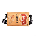 Miniatyrbild 5 av 5: Rolig Chips Crossbody Handväska Dam Canvas Axelväska Y
