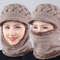 Miniatyrbillede 2 af 3: Vinter Balaclava Hat Ski Maske Vindtæt Fleece Justerbar Super W