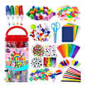 Miniatyrbild 1 av 4: Craft kit - Piprensare, rörliga ögon, flerfärgade bollar