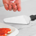 Miniatyrbillede 4 af 5: Pizza Spatel - Vendbar Pizza Paddel - Rustfrit Stål Pizza Spatel - Ovn Tilbehør til Kager, Pizzaer