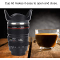 Miniatyrbillede 2 af 5: Kaffe Kopper | Simulerings Kamera Objektiv Kop Simpel Moderne Klassisk Rustfrit St