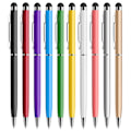 Miniatyrbilde 1 av 5: 10-pakning Universal Capacitive 2 i 1 Retractable Ballpoint Penner og Styli Til