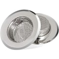 Miniatyrbillede 1 af 9: Rustfrit Stål Køkkenafløbsfilter - Anti-Tilstopning Vaskestativ, Pakke med 2 (11 cm Diameter)