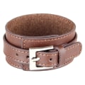 Miniatyrbilde 4 av 5: Punk Lær Armbånd Punk Bred Håndledd Wrap Mansjett Armbånd Armbånd for Kvinner