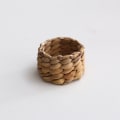 Miniatyrbilde 5 av 5: 6 stk vanndamask boho serviettringer, bondehus serviettringer sett med 6, rotting serviettringer, boho servietter, natur serviettringer for fest, bryllup, rekvisita
