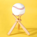 Miniatyrbilde 4 av 5: Baseball Stand Baseball Stand Display Tre Baseball Bat Display Stand Bas