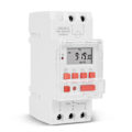 Pikkukuva 3 / 5: Digitaalinen ajastinkytkin 220V DC 30A LCD-näyttö Viikoittainen elektroninen releaika kytkin Countdown-toiminnolla