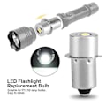 Miniatyrbilde 3 av 5: 1W P13.5S LED Lommelyktpære, 100~110LM 2700~7000K Erstatningspære Lommelyktlampe Nødlys Arbeidslys (C)