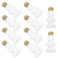 Miniatyrbild 3 av 3: 10 st Pepparkaksflaskor Julgranshänge Transparenta Flaskor Tomma Påfyllningsbara Flaskor