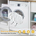 Miniatyrbilde 3 av 5: 6 stk H2o Dampmopp Rengjøringsputer Erstatning Mikrofiber Kluter Vaskbare