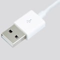 Miniatyrbilde 4 av 5: USB-lader og datakabel 3,5 mm synkroniseringslydkabel for iPod Shuffle 3. og 4. generasjon