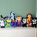Miniatyrbillede 2 af 2: Bendy Pludsetøj 11.8in Sort Hvid Bendy And The Ink Machine Fyldt Legetøjs Pludsedukke Z