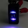 Miniatyrbild 5 av 5: 12V 20A Vinsch In Vinsch Ut PÅ-AV-PÅ Vippströmbrytare 7 Stift LED (C)