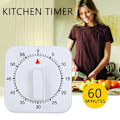 Miniatyrbild 4 av 5: Köktimer 60 Minuter Kök Väckarklocka Timer Mekanisk Kök Timer Äggtimer Klocka