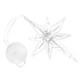 Miniatyrbillede 3 af 3: 1 stk Jule Suttelys Polaris Design Led Lys Dekorativ Lampe (uden Batteri)