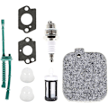 Miniatyrbillede 5 af 5: Forgaser med reparationskit udskiftning til Stihl løvblæser Bg45 Bg46 Bg55 Bg65 Bg85 Sh55 Sh85 C1q-s68g 4229-120-0606-YH