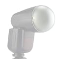 Miniatyrbillede 4 af 5: Ak-r11 Dome Diffuser Til Godox V1 Flash Serie V1-s V1-n V1-c V1-f Reparationsdel (C)