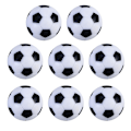 Miniatyrbillede 1 af 3: 8 stk. Skumfodbold Fodbold Tilbehør Fodbolde Bordfodbold Bordfodbold Borddele Bordfodbold Fodbolde