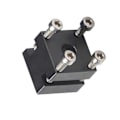 Miniatyrbild 3 av 5: Z044MT Metall 2-Positions Verktygsstolpe Svarv Verktygsstöd Fäste Metall Roterande Svarvtillbehör (C)