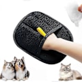 Miniatyrbild 1 av 5: Dubbelsidiga Husdjursvårdshandskar, Kattvårdshandskar (C)