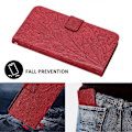 Miniatyrbilde 5 av 5: Etui med lommebok for Samsung Galaxy A41 (Global versjon) - Beskyttende telefondeksel med stativ Red